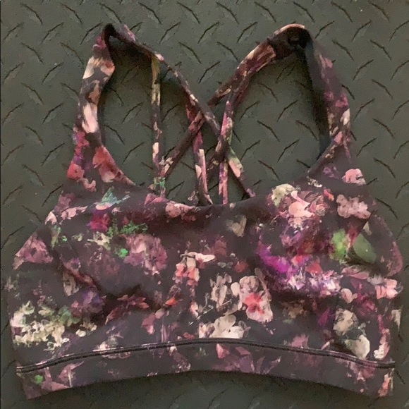 lululemon athletica Other - Free to Be bra- floral print